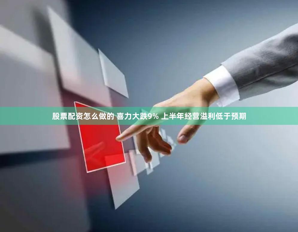 股票配资怎么做的 喜力大跌9% 上半年经营溢利低于预期