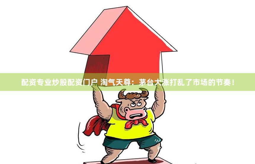 配资专业炒股配资门户 淘气天尊：茅台大涨打乱了市场的节奏！